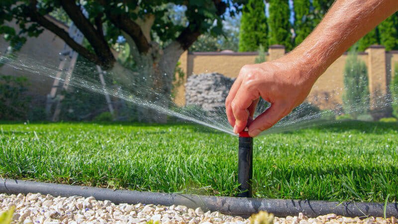 Sprinkler Head Adjustment